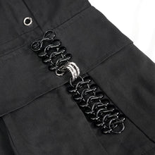 Load image into Gallery viewer, PT183 Three-dimensional chain metal darkness men's overalls