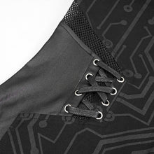 Load image into Gallery viewer, SKT119 Cyberpunk print dress