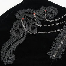 Load image into Gallery viewer, PT169 Gothic Stretch Velvet Women's High Waist Shorts