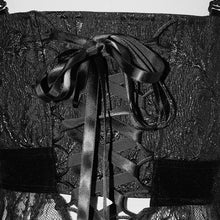 Load image into Gallery viewer, ESKT028 club versatile translucent sweep sexy ladies lace skirt with shoulder-straps