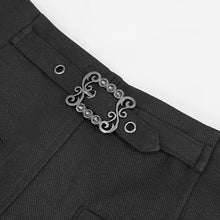 Load image into Gallery viewer, PT13901 black Gothic daily life trousers