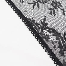 Load image into Gallery viewer, SX006 One-piece sexy lace suspender dress with separate crotch bottom