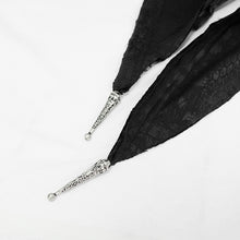 Load image into Gallery viewer, CA021 dark thin hooded  small shawl