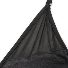 Load image into Gallery viewer, SST016 Vertical stripes bat-shaped swimsuit