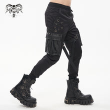 Load image into Gallery viewer, PT186 Darkness functional style skinny men's trousers