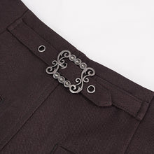 Load image into Gallery viewer, PT13902 wine Gothic wedding men trousers