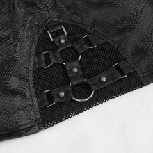 Load image into Gallery viewer, SKT126 Snakeskin print asymmetric skirt