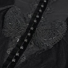 Load image into Gallery viewer, ESKT039 Small stand collar Paisley lace dress