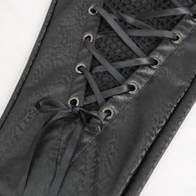 Load image into Gallery viewer, PT200 Punk diamond-shaped Thigh laced up Ladies Pants