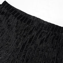 Load image into Gallery viewer, PT149 Striped flocked flared pants