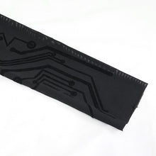Load image into Gallery viewer, TT172 Cyberpunk Flocking Printing Basic mesh T-shirt