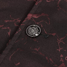 Load image into Gallery viewer, CT19102 red fake two-piece gothic tuxedo