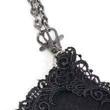 Load image into Gallery viewer, AS09501 black Gothic chain shoulder bag