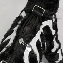 Load image into Gallery viewer, AS132 Skull Unicorn Plush Bag