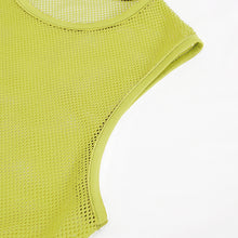 Load image into Gallery viewer, TT19703 iridescent Diamond-shaped net basic style men vest