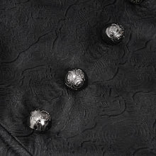 Load image into Gallery viewer, CT196 gothic basic style dark pattern leather trench coat