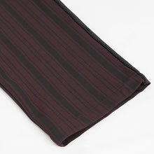 Load image into Gallery viewer, PT18902 Gothic red and black striped mid-high waist men's trousers