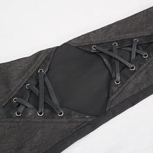 Load image into Gallery viewer, PT137 Punk glued fake two pieces men trousers