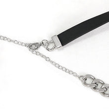 Load image into Gallery viewer, AS136 punk women adjustable chain Spider web metal asymmetric choker