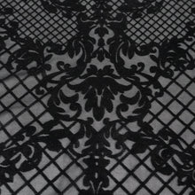 Load image into Gallery viewer, CA027 Flower mesh thin gothic women shawl