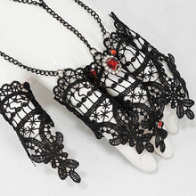 Load image into Gallery viewer, EAS009 Gothic lace nails