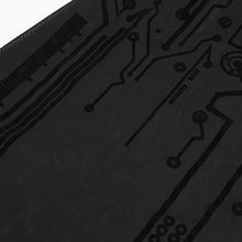 Load image into Gallery viewer, TT202 Men circuit diagram printed turtleneck face covered hooded t-shirt