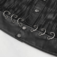 Load image into Gallery viewer, CT201 Similar to Hand Painted Asymmetric Punk Jacket