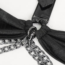 Load image into Gallery viewer, SX014 halter neck sexy punk suit