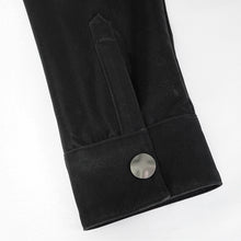 Load image into Gallery viewer, SHT066 Punk chain drawstring men shirts