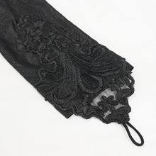Load image into Gallery viewer, SKT144 gothic dark pattern long sleeve long dress