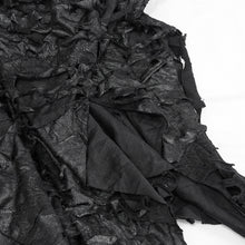 Load image into Gallery viewer, SKT130 Dark tattered sharp hem skirt