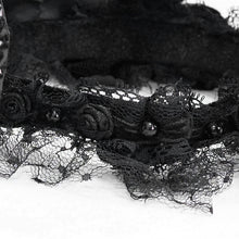 Load image into Gallery viewer, EAS010 Gothic horns rose headband