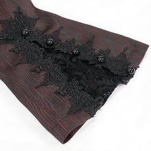 Load image into Gallery viewer, CT170 Wavy pattern Gothic Short Jacket with Detachable Hem