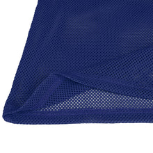 Load image into Gallery viewer, TT03905 party blue diamond-shaped net basic style short sleeve men T-shirts