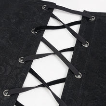 Load image into Gallery viewer, SX011 punk wild women patterned leather metallic sexy lingerie set with rivets