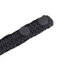 Load image into Gallery viewer, AS08001 black Gothic chiffon lace bow tie