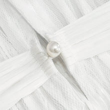 Load image into Gallery viewer, AS07602 Unisex Gothic white pleated high neck collar