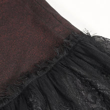 Load image into Gallery viewer, SKT164 Gothic Dark Red Daily Dress