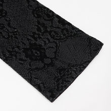 Load image into Gallery viewer, PT157 Gothic velvet printed basic style black women leather leggings