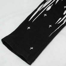 Load image into Gallery viewer, PT136 Punk skull-wing printed leggings