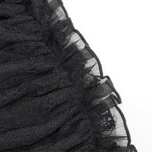 Load image into Gallery viewer, TT171 Gothic strapless drawstring sling T-shirt