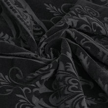 Load image into Gallery viewer, PT192 Gothic flocked pattern basic style flared trousers