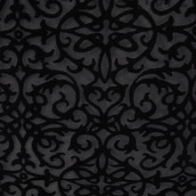 Load image into Gallery viewer, ESKT015 One-shoulder asymmetrical dark pattern stretchy velvet long dress with shawl