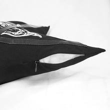 Load image into Gallery viewer, LS004 Baphomet printed pentagram pillow