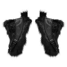 Load image into Gallery viewer, CT129 winter men cape collar punk long coat with fur