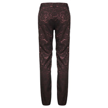 Load image into Gallery viewer, PT15902 Wine Girdle effect Gothic men trousers