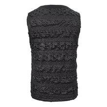 Load image into Gallery viewer, TT163 Punk sleeveless T-shirt with chain