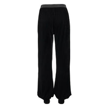 Load image into Gallery viewer, PT123 Gothic black lace sexy women velvet pants