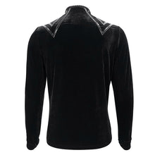 Load image into Gallery viewer, TT203 Military Uniform Velvet Small Stand Collar Men's T-Shirt