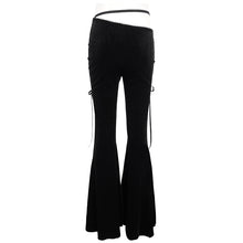 Load image into Gallery viewer, PT204 Asymmetric Side Gothic Leggings